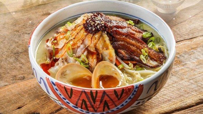 Menu ramen enak di Marutama Ramen Jakarta yang cocok buat makan siang.