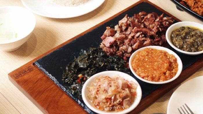Menu sei sapi di Seilera Jakarta untuk makan siang enak.