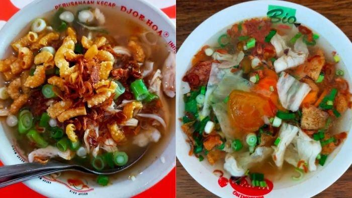 Menu yang disajikan Warma Pi'an.