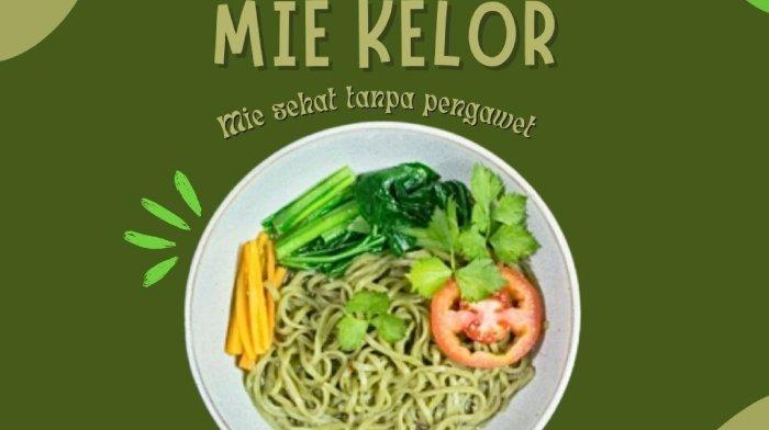 Mie Kelor Gud, oleh-oleh khas Bali yang terbuat dari daun kelor yang kaya akan nutrisi.