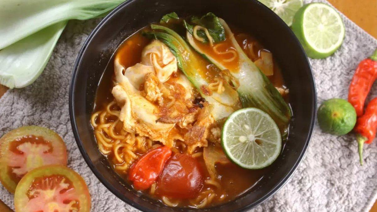 Mie SP Seuhah Pisan Siliwangi di Sukabumi, Jawa Barat.