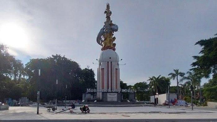 Monumen Jayandaru, satu tempat wisata hits di Sidoarjo, Jawa Timur