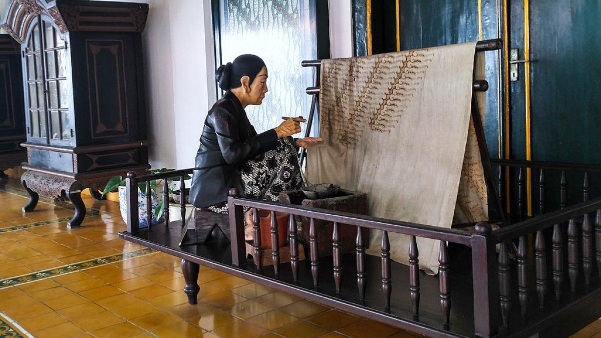 Museum Batik Pekalongan, Pekalongan, Jawa Tengah.