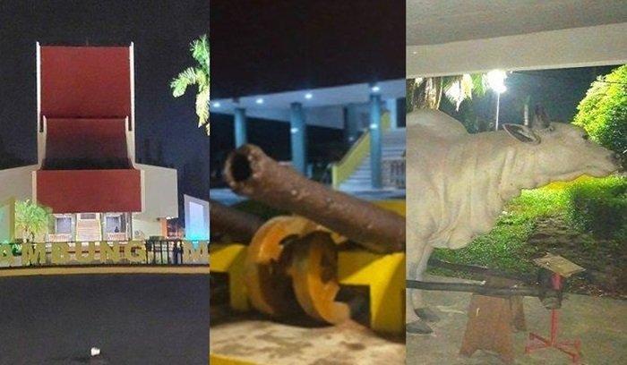 Potret koleksi Museum Lambung Mangkurat di Banjarbaru Utara, Kota Banjarbaru, Kalimantan Selatan.