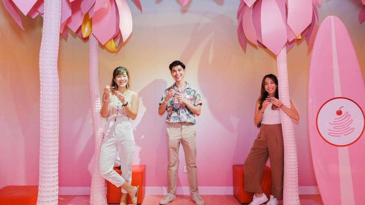 Museum Of Ice Cream, satu tempat wisata di Singapura yang bisa dikunjungi saat libur sekolah.