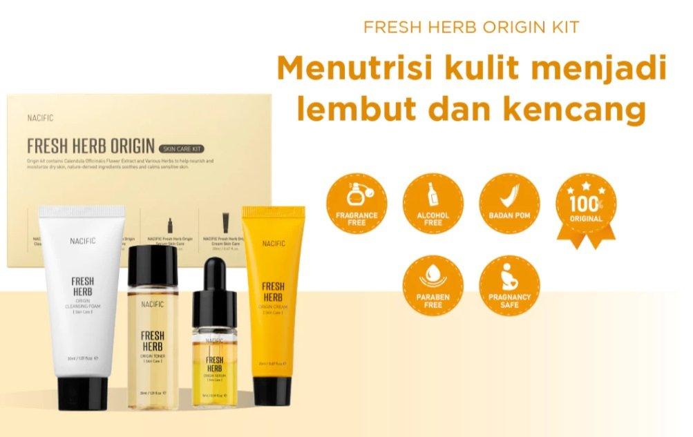 NACIFIC, satu skincare travel kit terbaik buat dibawa traveling.