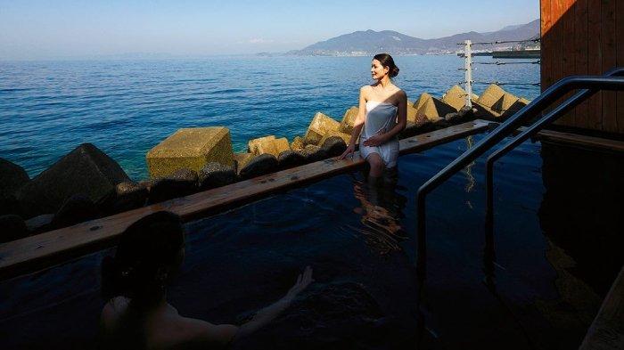 Naminoyu 'Akane' di Unzen, Nagasaki Prefecture Jepang.