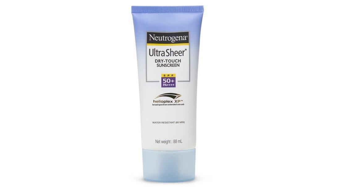 Neutrogena Ultra Sheer Dry-Touch Sunscreen.