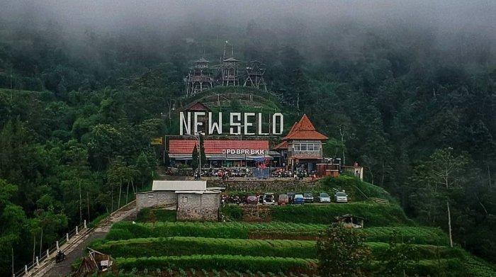 New Selo, tempat wisata di Boyolali, Jawa Tengah.