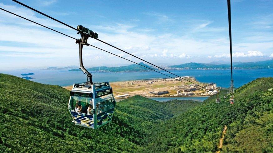 Ngong Ping 360 Cable Car.