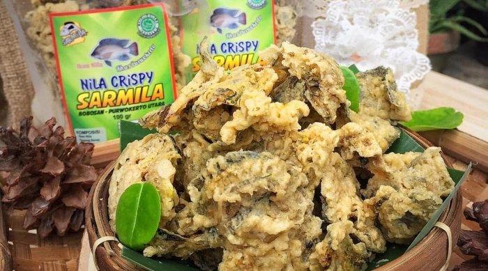 Nila Crispy SARMILA, oleh-oleh dari Kecamatan Purwokerto Utara, Banyumas, Jawa Tengah.