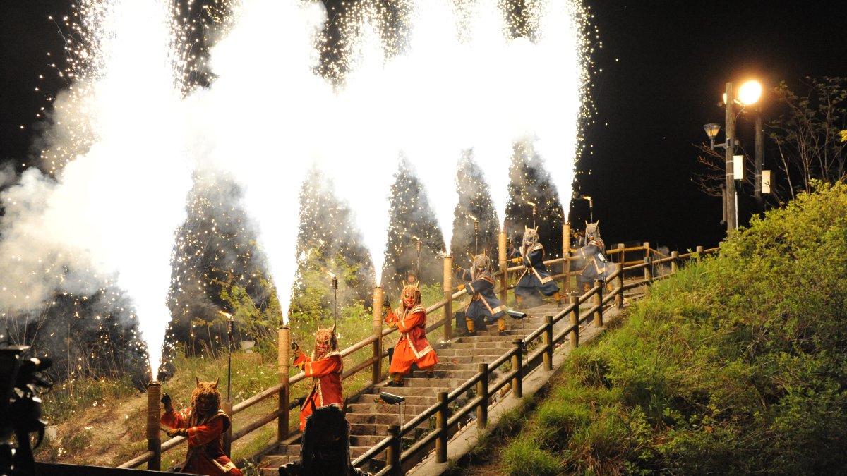 Noboribetsu Jigoku Matsuri di Hokkaido Jepang