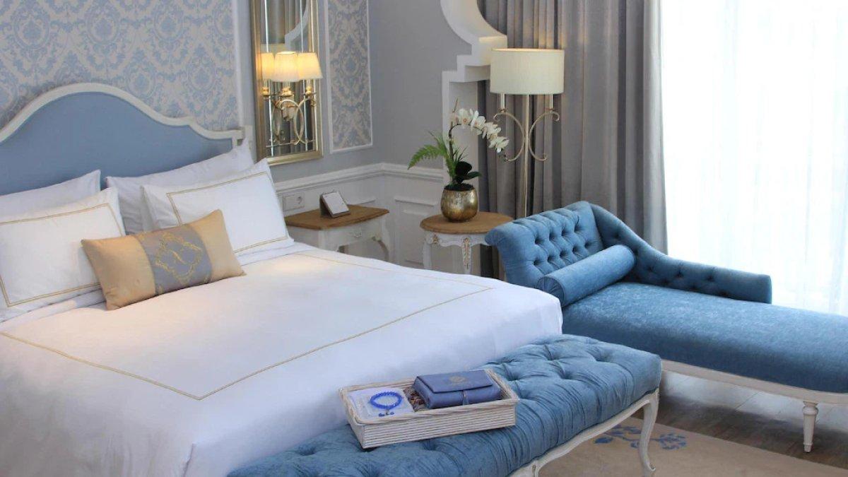 Ilustrasi tipe kamar yang ada di Noor Hotel