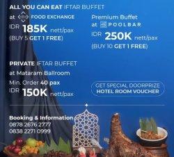 Novotel Suites Malioboro, salah satu hotel yang menawarkan promo bukber all you can eat di Jogja