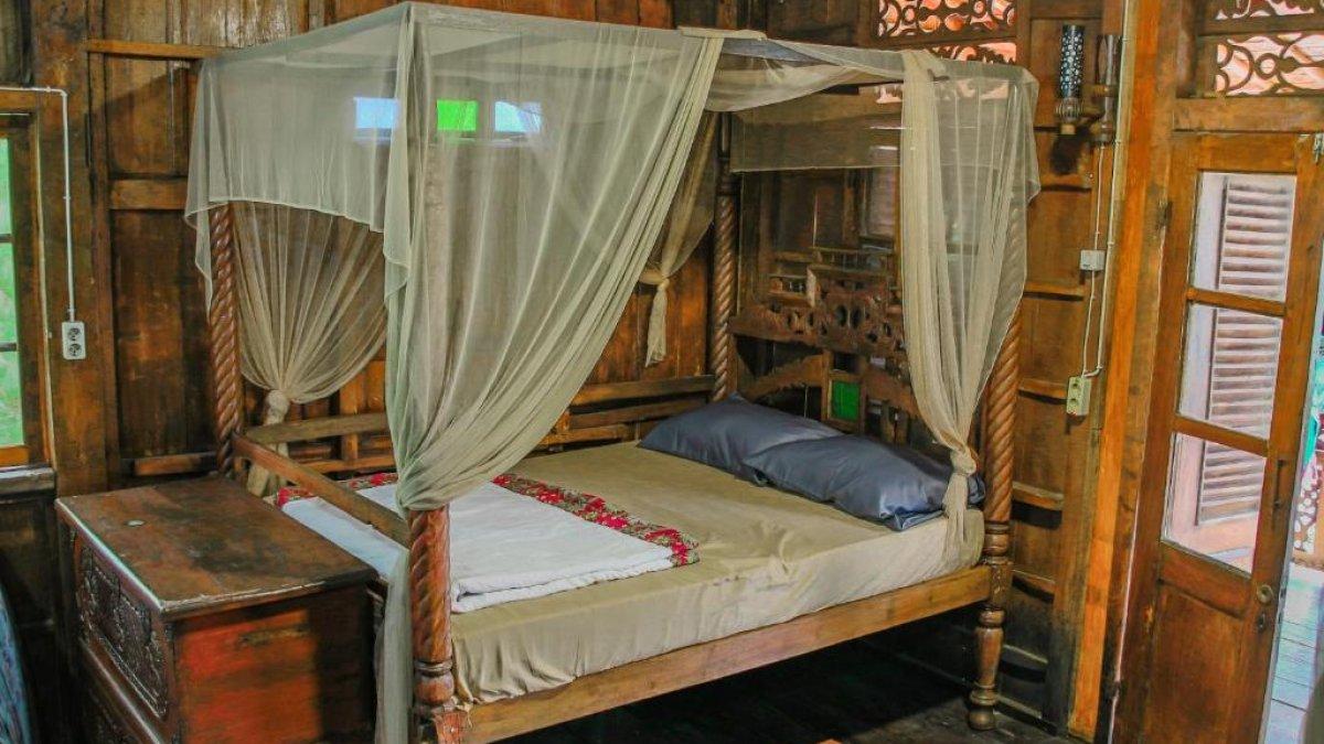 Ilustrasi tipe kamar yang ada di Omah Kayu Bromo
