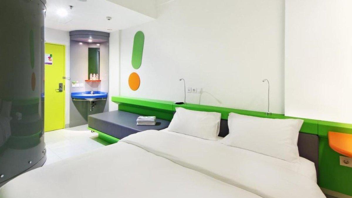 Ilustrasi tipe kamar yang ada di POP! Hotel BSD City Tangerang