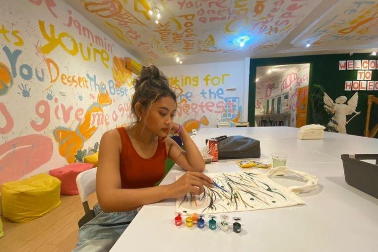 Painting Area di HOLEO Golf & Museum di Cideng, Gambir, Jakarta Pusat.