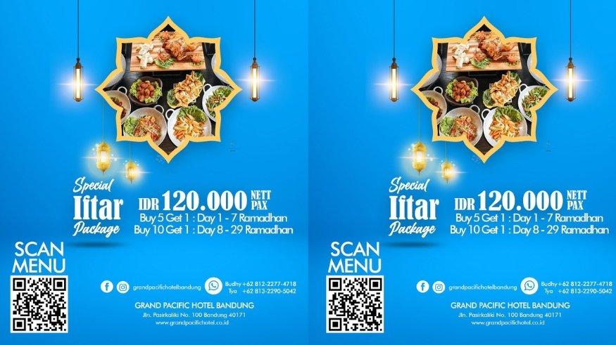 Paket bukber Grand Pacific Hotel.