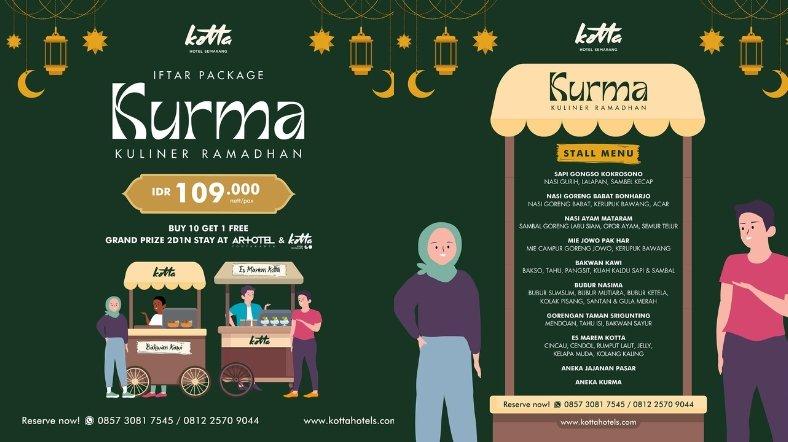 Paket bukber Kotta Hotel Semarang.