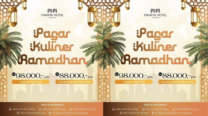 Paket bukber Mahima Hotel.