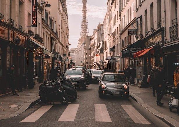 Suasana di Paris Prancis