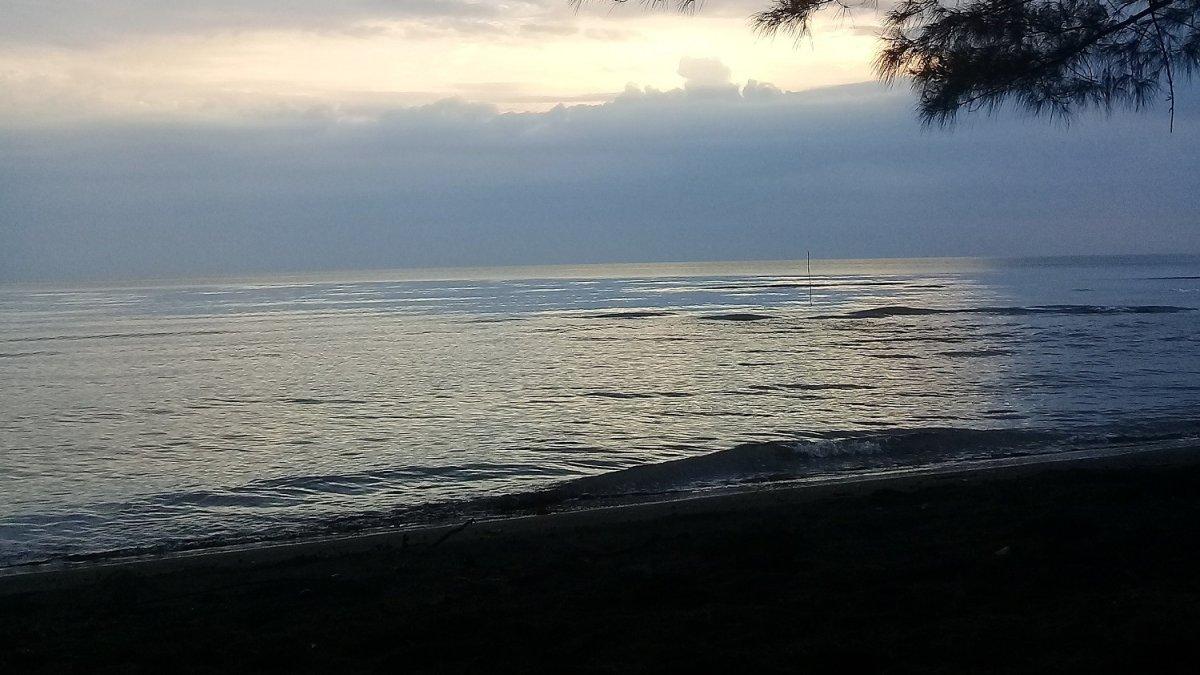 Pantai Jayanti, satu tempat wisata di Cianjur Jawa Barat.