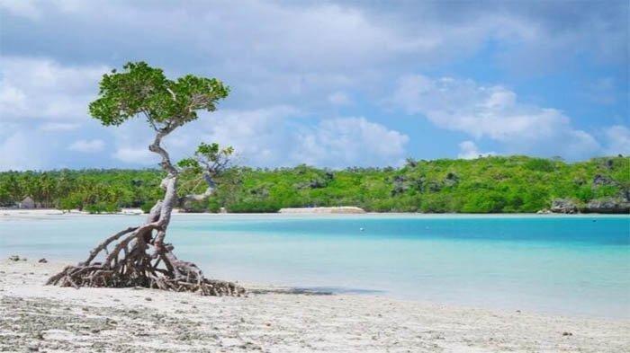 Pantai Oeseli, satu surga tersembunyi di Desa Oeseli, Kecamatan Rote Barat Daya, Nusa Tenggara Timur.