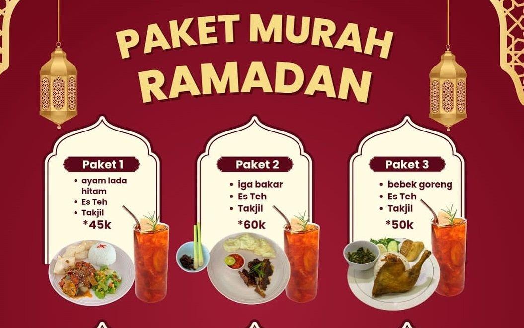 Paraduta Hills, satu tempat ngabuburit di Bandar Lampung ini juga menawarkan paket bukber.