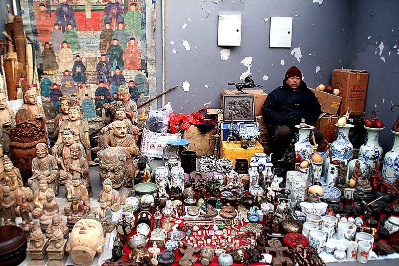 Pasar Panjiayuan di Beijing Tiongkok