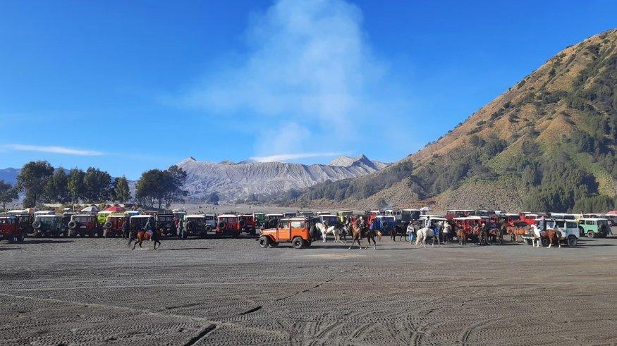 Pasir Berbisik di Gunung Bromo.