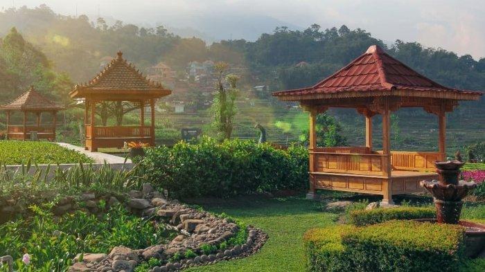 Pemandangan alam memukau di Kebun Refugia Magetan, Jawa Timur.