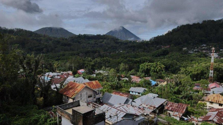 Pemandangan alam Kota Bajawa di Nusa Tenggara Timur (NTT).
