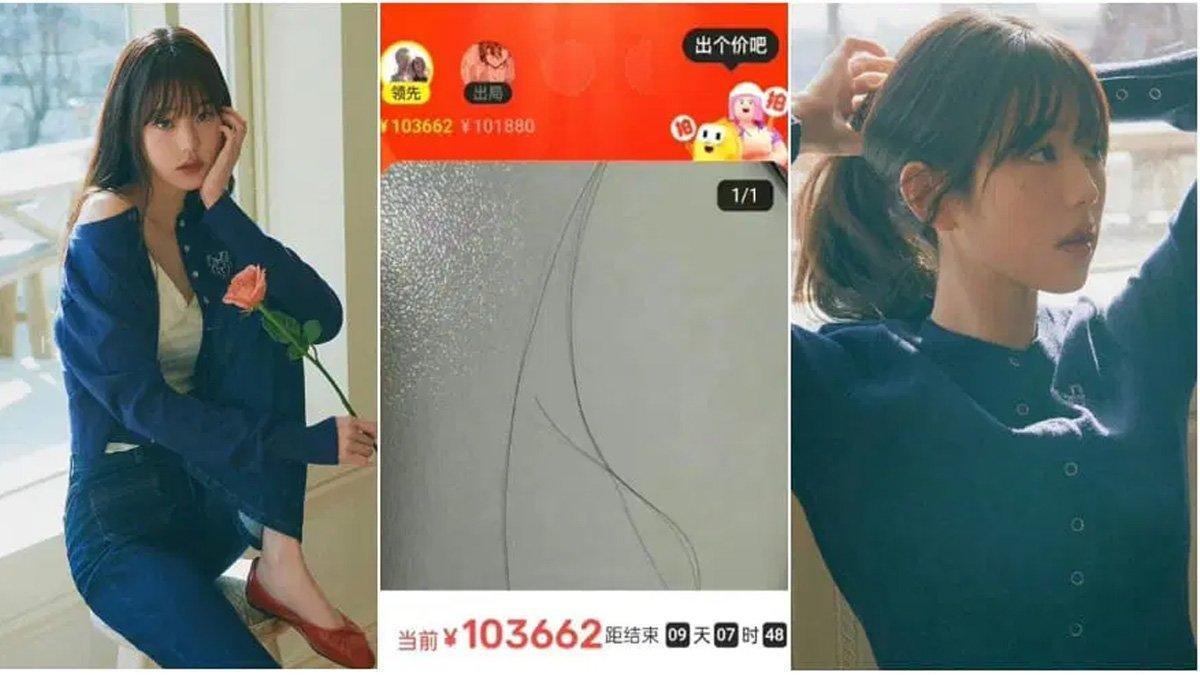 Penggemar menjual 3 helai rambut yang diduga milik Jan-Won Young, satu member grup K-pop IVE.