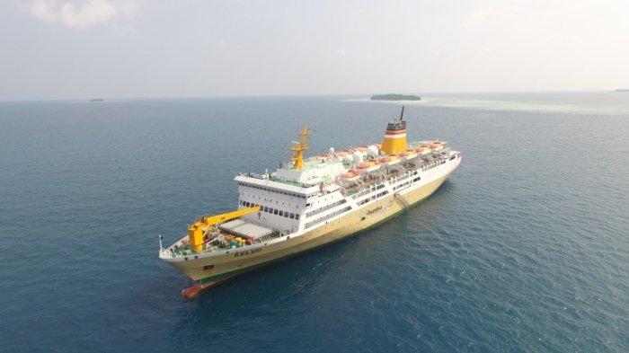 Perjalanan kapal Pelni.