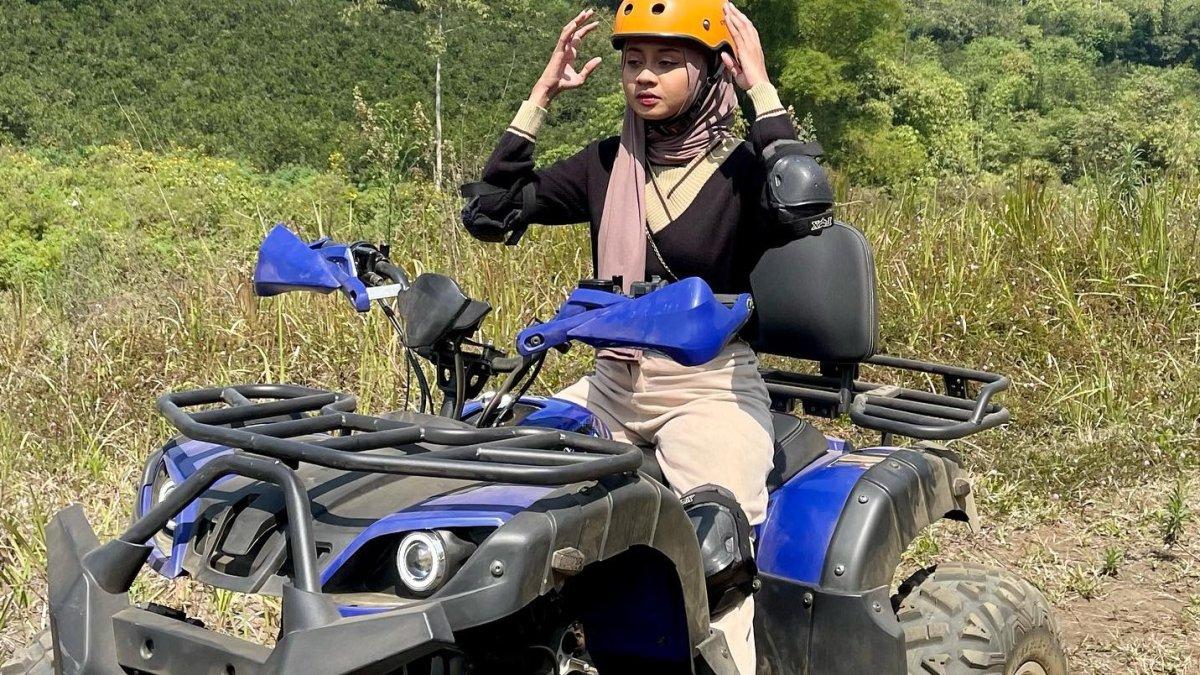 Permainan ATV di Malang Dreamland