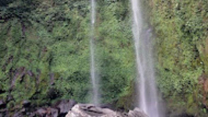 Pesona Air Terjun Cughub Embun di Pagar Alam, Sumatera Selatan.