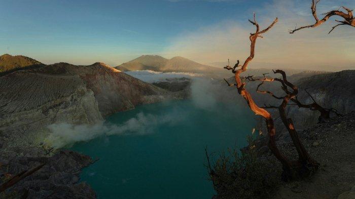Pesona Kawah Ijen di Banyuwangi.