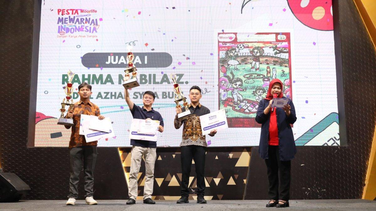 Pesta Moorlife Mewarnai Indonesia Dengan Karya Anak Bangsa yang digelari di Surabaya