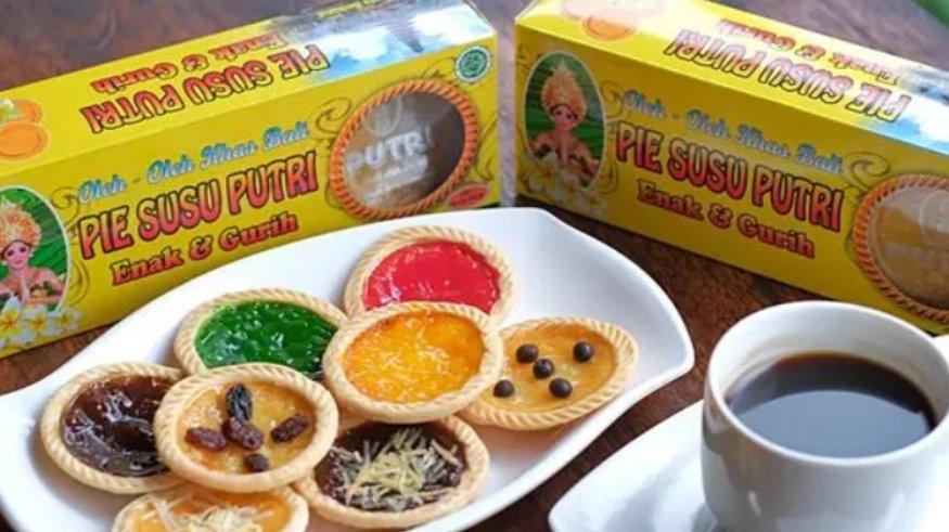 Pie Susu Putri, Oleh-oleh khas Batubulan, Sukawati, Gianyar, Bali.