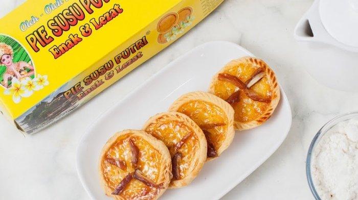 Pie Susu Putri, oleh-oleh khas Bali yang hadir dengan berbagai varian rasa.