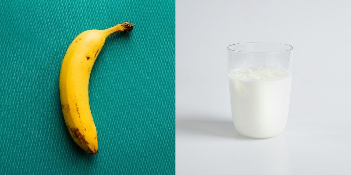 Pisang dan susu, satu kombinasi makanan yang sebaiknya dihindari saat diet.
