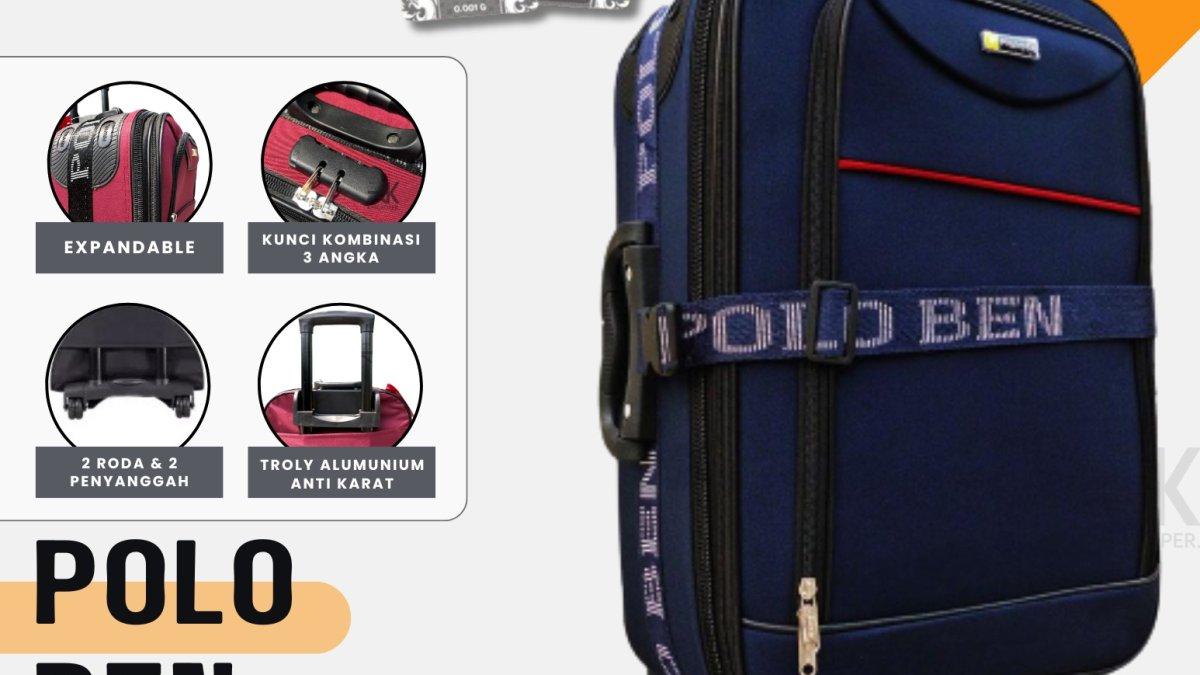 Polo Ben, satu koper 20 inchi terbaik dan terbaru.