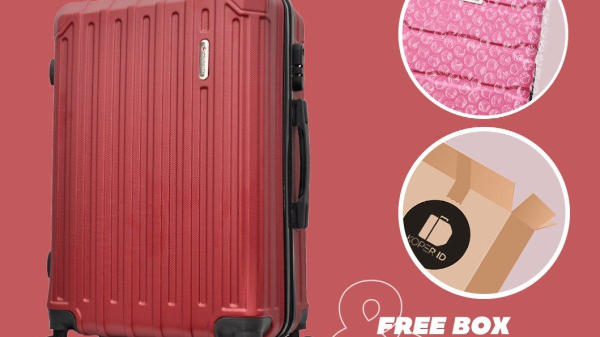 Polo City Tas Koper Hardcase Kabin Size 20 Inch - 073, satu koper hardcase kabin 20 inch terbaik.