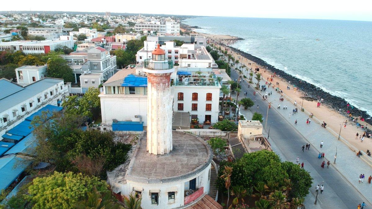 Pondicherry, satu tempat ramah turis di India.
