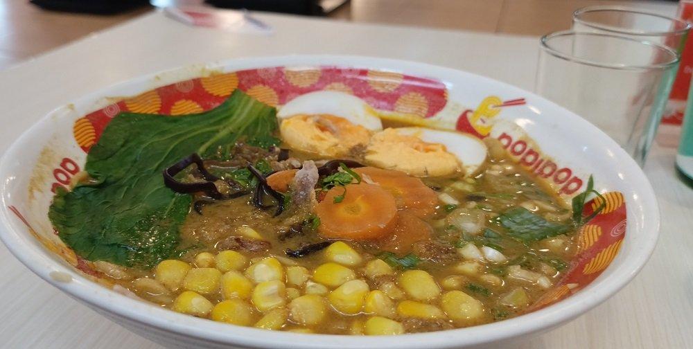 Popi Tasty Curry, menu Popipop, satu tempat makan ramen enak di Solo.