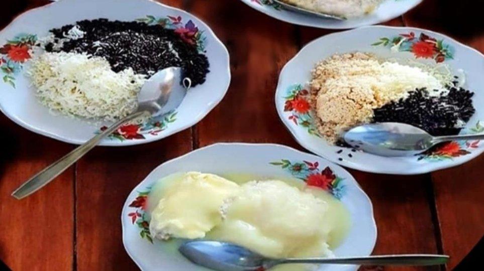 Pos Ketan Legenda 1967, kuliner malam di Suhat Malang.