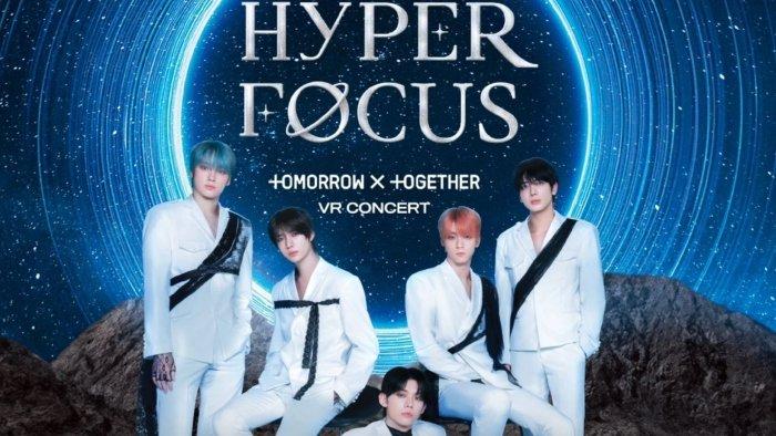 Poster VR Consert Tour TOMORROW X TOGETHER, Jakarta