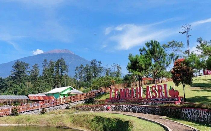 Potret Desa Wisata Lembah Asri Serang (D'las) di Karangreja, Kabupaten Purbalingga, Jawa Tengah.