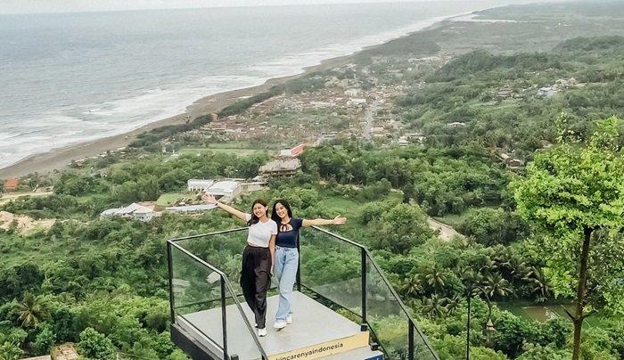 Potret Obelix Sea View, tempat wisata baru di Giricahyo, Purwosari, Kabupaten Gunungkidul, Jogja.