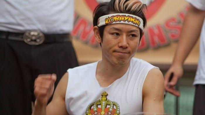 Potret Takeru Kobayashi, pria Jepang yang dijuluki 'legenda' karena memenangkan Nathan’s Hot Dog Eating Contests atau Kontes Makan Hot Dog Nathan